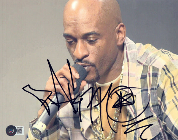 Rakim Signed Autograph 8x10 Photo Hip Hop Rapper Producer Beckett COA