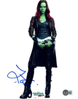 Zoe Saldana Signed Autograph 8x10 Photo Guardians of The Galaxy Beckett COA