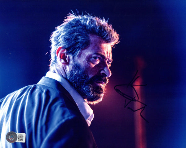 Hugh Jackman Signed Autograph 8x10 Photo Wolverine X-Men Logan Beckett COA