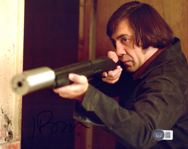 Javier Bardem Signed Autograph 8x10 Photo No Country for Old Men Beckett COA