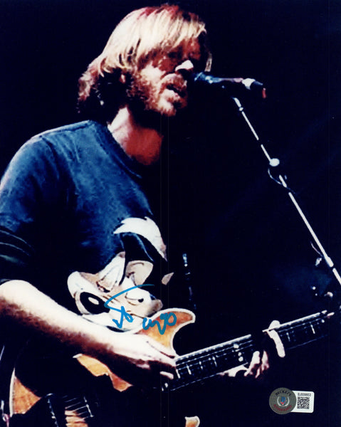 Trey Anastasio Phish Signed Autograph 8x10 Photo Lead Singer Beckett COA