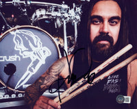 Art Cruz Signed Autograph 8x10 Photo Lamb of God Drummer Beckett COA