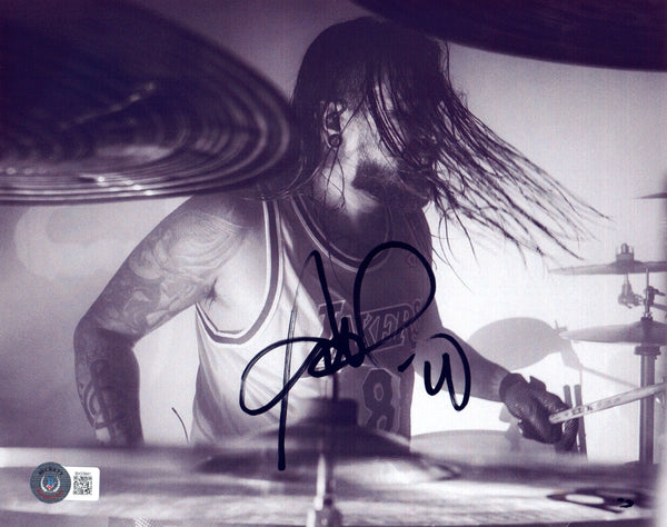 Art Cruz Signed Autograph 8x10 Photo Lamb of God Drummer Beckett COA