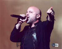 David Draiman Signed Autograph 8x10 Photo Disturbed Band Singer Beckett COA