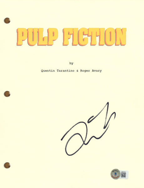 Quentin Tarantino Signed Autograph Pulp Fiction Full Movie Script Beckett COA