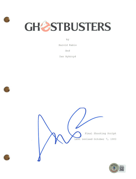 Annie Potts Signed Autograph Ghostbusters Movie Script Screenplay Beckett COA
