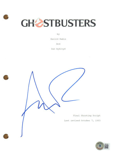Annie Potts Signed Autograph Ghostbusters Movie Script Screenplay Beckett COA