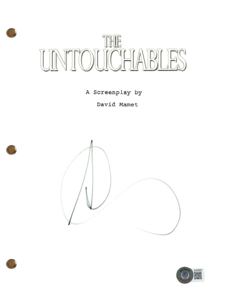 Andy Garcia Signed Autograph The Untouchables Full Script Screenplay Beckett COA