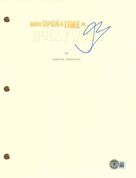 Julia Butters Signed Autograph Once Upon A Time In Hollywood Script Beckett COA