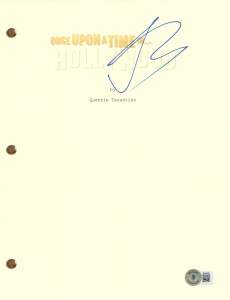 Julia Butters Signed Autograph Once Upon A Time In Hollywood Movie Script BAS