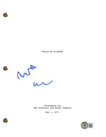 Wes Anderson Signed Autograph Moonrise Kingdom Movie Script Screenplay BAS COA