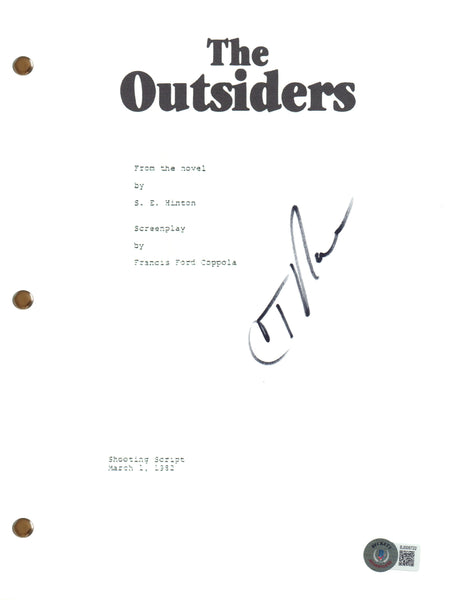 C Thomas Howell Signed Autograph The Hitcher Movie Script Screenplay Beckett COA
