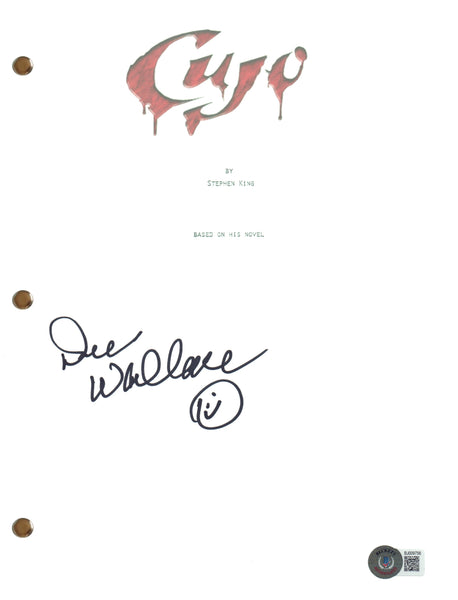 Dee Wallace Signed Autograph Cujo Movie Script Screenplay Horror Beckett COA