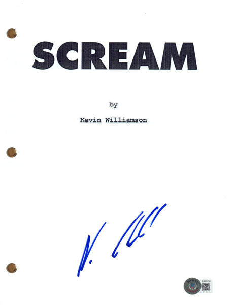 Neve Campbell Signed Autograph Scream Full Movie Script Screenplay Beckett COA