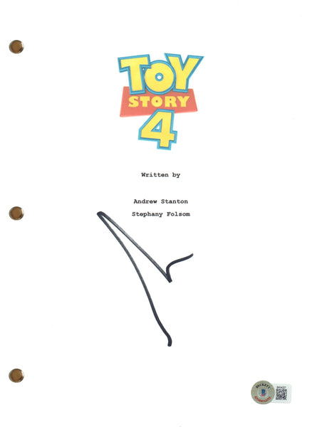 Tim Allen Signed Autograph Toy Story 4 Movie Script Full Screenplay Beckett COA