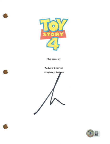 Tim Allen Signed Autograph Toy Story 4 Movie Script Full Screenplay Beckett COA