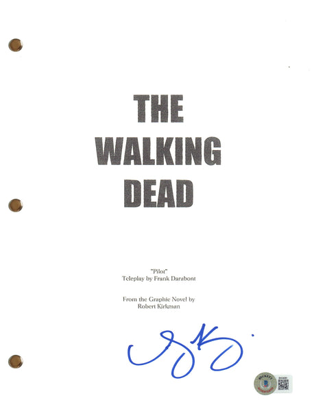 Emily Kinney Signed Autograph The Walking Dead Pilot Episode Script Beckett COA