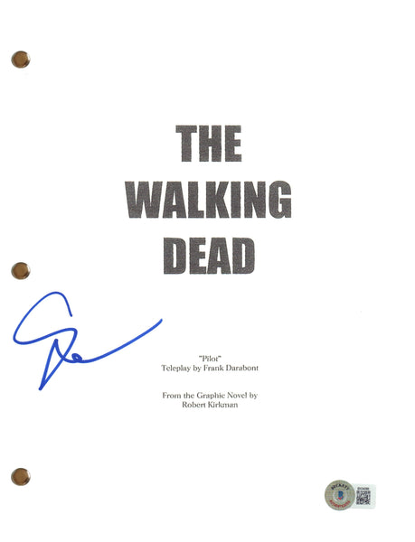 Greg Nicotero Signed Autograph The Walking Dead Pilot Episode Script Beckett COA