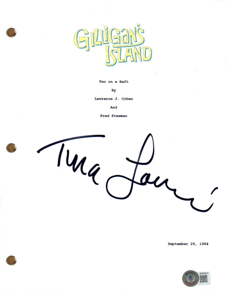 Tina Louise Signed Autograph Gilligan's Island Pilot Script Screenplay BAS COA