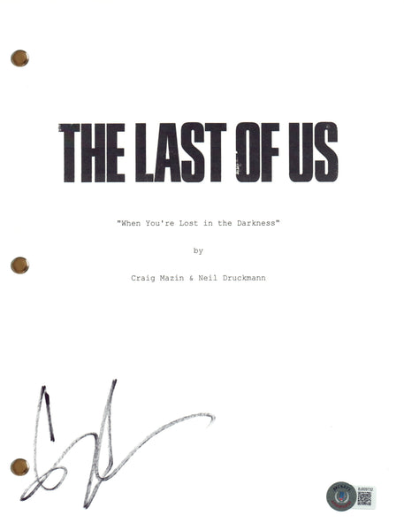 Gabriel Luna Signed Autograph The Last of Us Pilot Episode Script Beckett COA