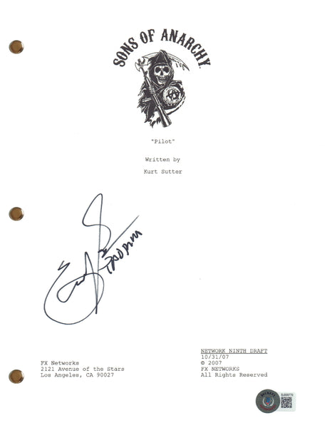 Emilio Rivera Signed Autograph Mayans M.C Pilot Episode Script Beckett COA