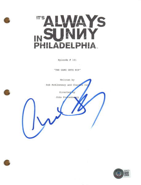 Charlie Day Signed Autograph It's Always Sunny In Philadelphia Pilot Script BAS