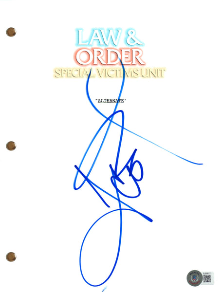 Ice-T Signed Autograph Law & Order SVU Alternate S9E1 Script Screenplay BAS COA