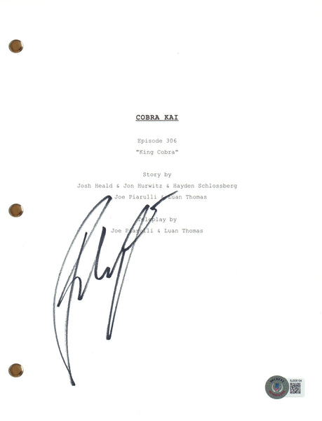Peyton List Signed Autograph Cobra Kai King Cobra Episode 306 Script Beckett COA