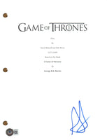 Alfie Allen Signed Autograph Game of Thrones Pilot Episode Script Beckett COA