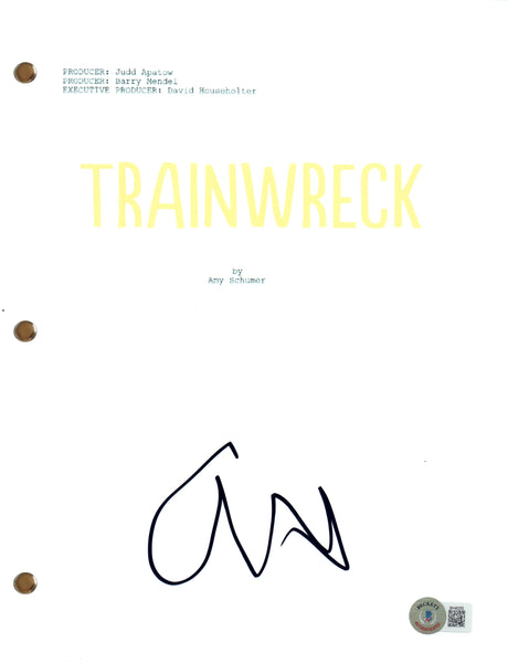 Amy Schumer Signed Autograph Trainwreck Movie Script Full Screenplay Beckett COA