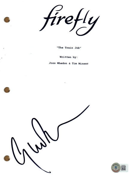 Gina Torres Signed Autograph Firefly The Train Job Script Screenplay Beckett COA