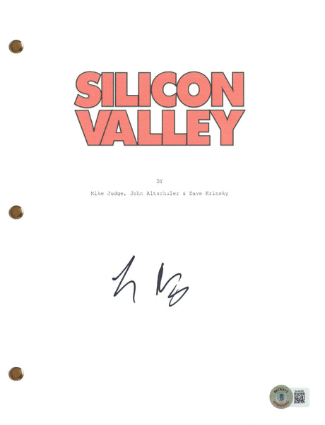 Kumail Nanjiani Signed Autograph Silicon Valley Pilot Script Screenplay BAS COA