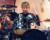 Dominic Howard Muse Signed 8x10 Photo Muse Band Autograph Drummer Beckett COA