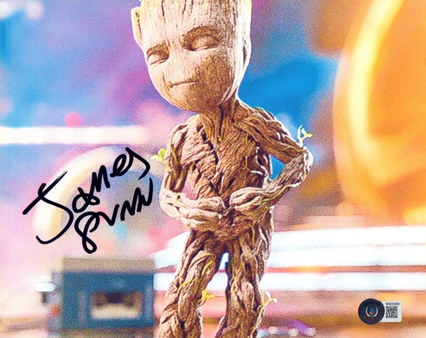 James Gunn Signed Autograph 8x10 Photo Guardians of The Galaxy Groot Beckett COA