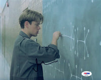 Matt Damon Signed Autograph 8x10 Photo Good Will Hunting PSA/DNA COA