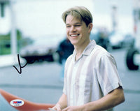 Matt Damon Signed Autograph 8x10 Photo Good Will Hunting PSA/DNA COA