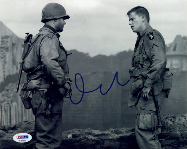 Matt Damon Signed Autograph 8x10 Photo Saving Private Ryan PSA/DNA COA