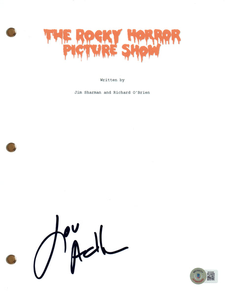 Lou Adler Signed Autograph Rocky Horror Picture Show Movie Script Beckett COA