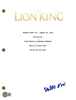 Matthew Broderick Signed Autograph The Lion King Full Movie Script Beckett COA