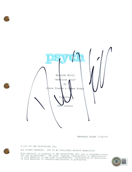 Dule Hill Signed Autograph Psych Episode Script Full Screenplay Beckett COA
