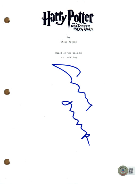 Emma Thompson Signed Autograph Harry Potter Prisoner of Azkaban Script BAS COA