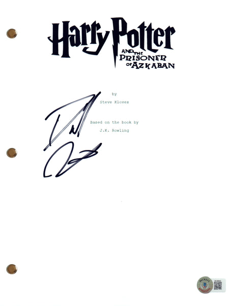 Daniel Radcliffe Signed Autograph Harry Potter Prisoner of Azkaban Script BAS