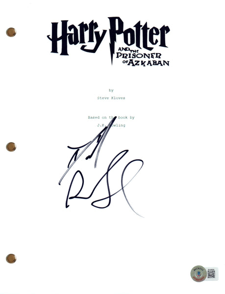 Daniel Radcliffe Signed Autograph Harry Potter Azkaban Movie Script Beckett COA