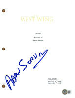 Aaron Sorkin Signed Autograph The West Wing Pilot Script Screenplay Beckett COA