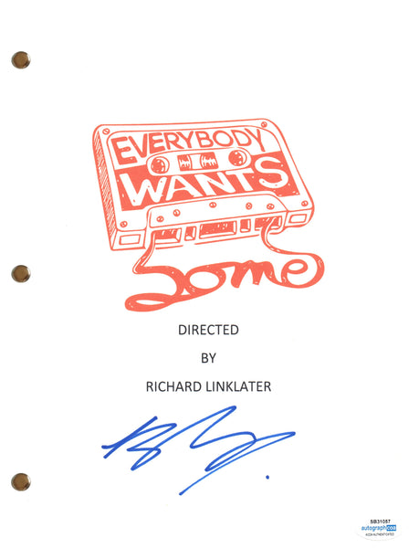 Richard Linklater Signed Autograph Everybody Wants Some Full Movie Script ACOA