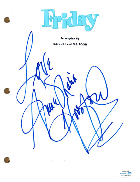 Anna Maria Horsford Signed Autograph Friday Movie Script Screenplay ACOA COA