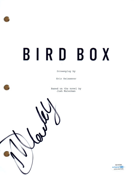 Danielle Macdonald Signed Autograph Bird Box Movie Script Screenplay Horror ACOA
