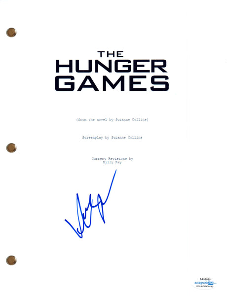 Amandla Stenberg Signed Autograph The Hunger Games Movie Script Screenplay ACOA