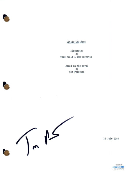 Tom Perrotta Signed Autograph Little Children Movie Script Screenplay ACOA COA