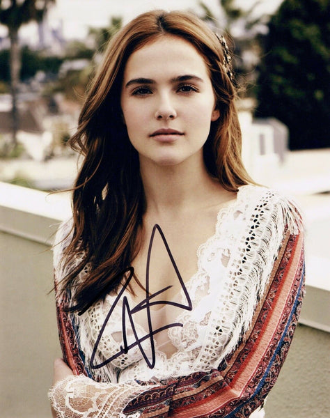 Zoey Deutch Signed Autograph 8x10 Photo Hot Sexy Actress COA